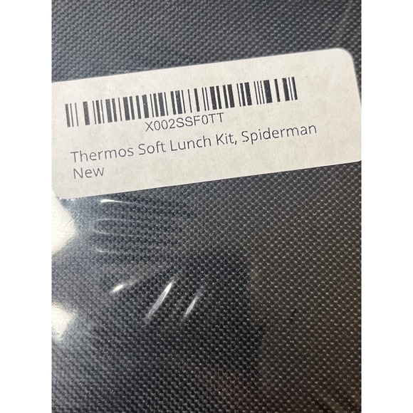 Thermos Spiderman Soft Lunch Kit New Marvel Comics Superhero School Lunchbox - Picture 2 of 3